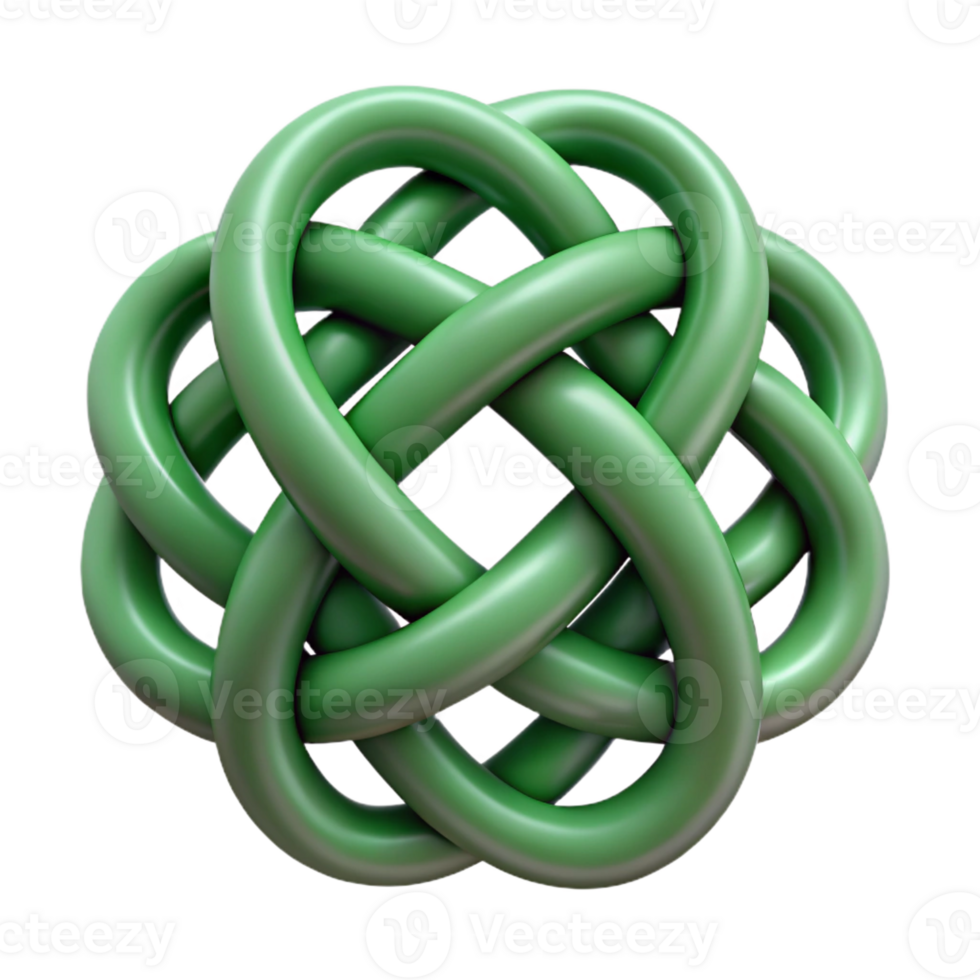 stunning minimalist Celtic Knot, intricate and symbolic, premium png