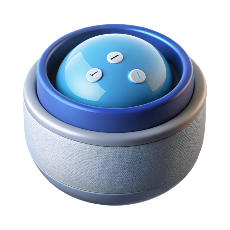 stunning minimalist Smart home device voice assistant genuine png