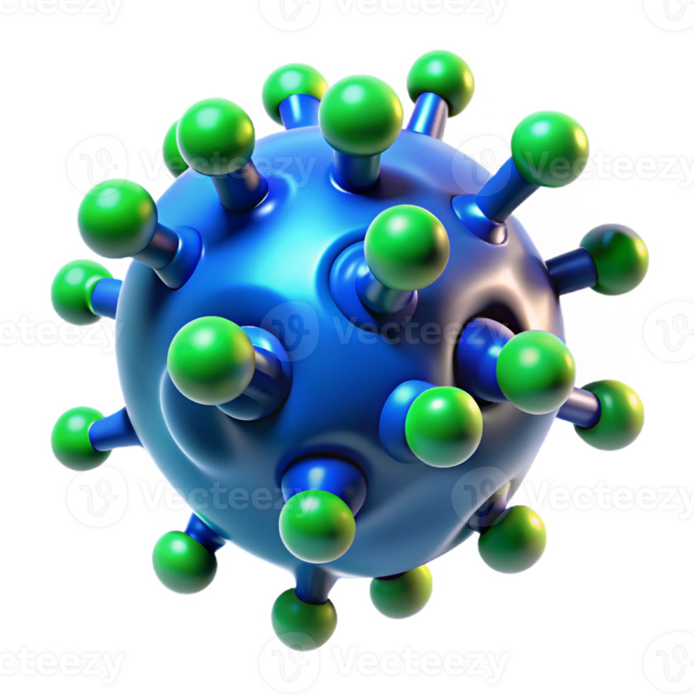 dramatic artistic A microscopic view of nanobots repairing damaged cells, vibrant blue and green lighting, scientific visualization style 4K png