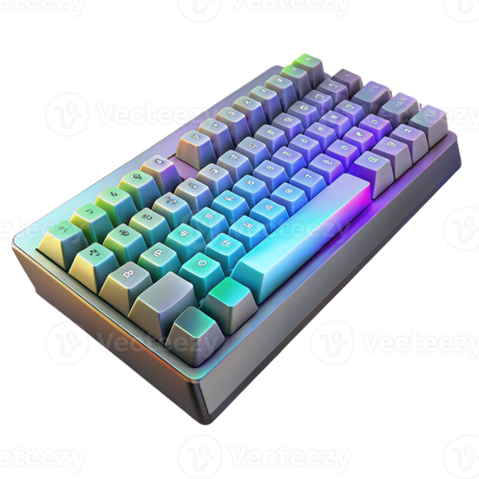 stunning abstract Computer keyboard mechanical gaming RGB original png