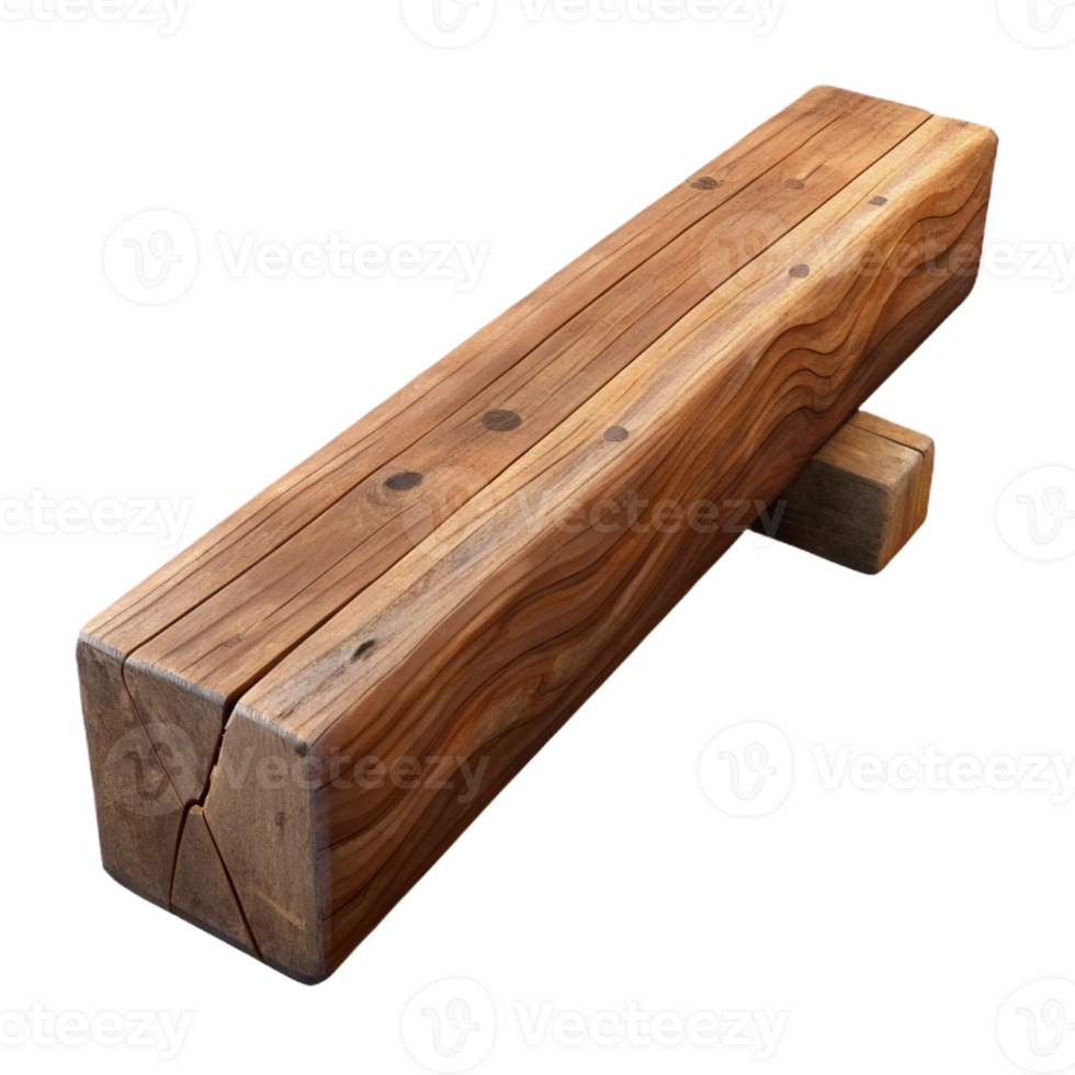 elegant contemporary Wooden beam, rustic, reclaimed authentic png