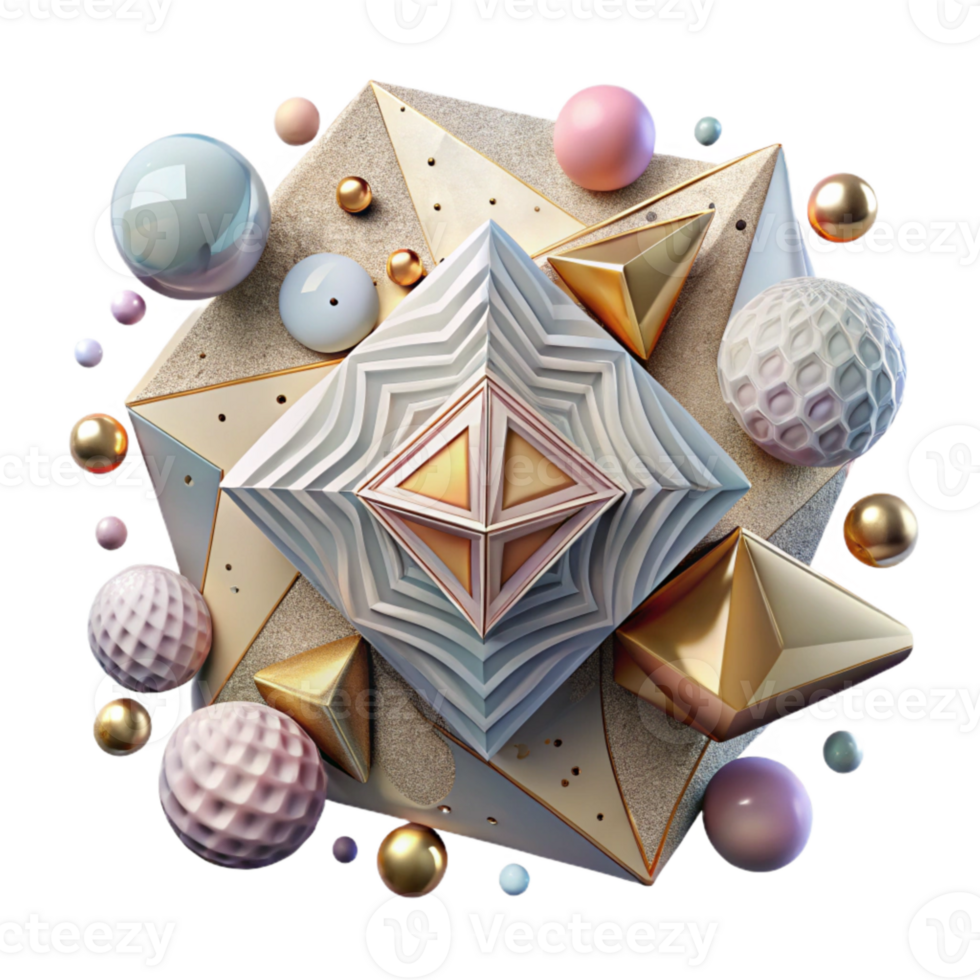 magnificent modern Geometric Pattern Overlay Abstract Design for Web Graphics authentic png