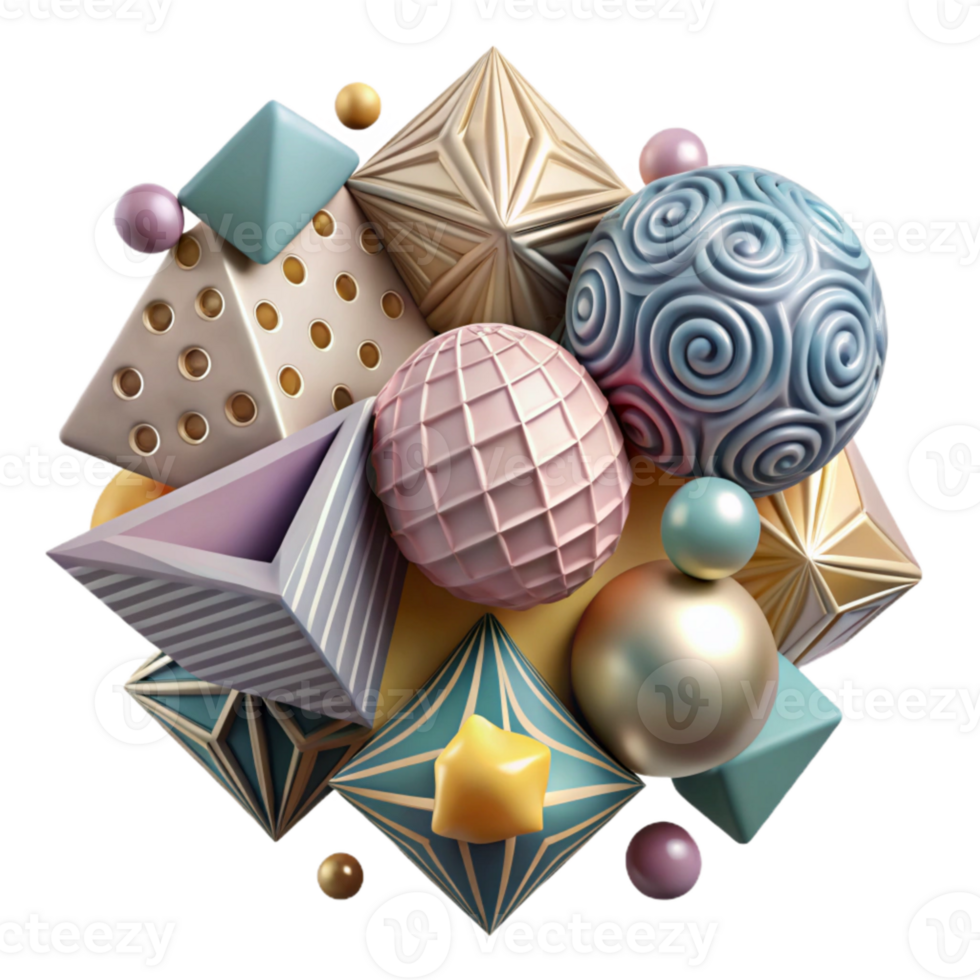 vibrant traditional Geometric Patterns Cutout for Decorative Arts png