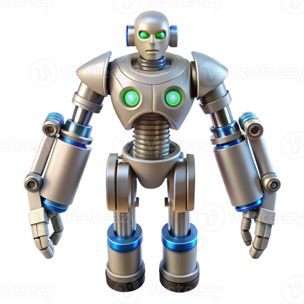 impressive creative Cybernetic exoskeleton with hydraulic pistons premium png