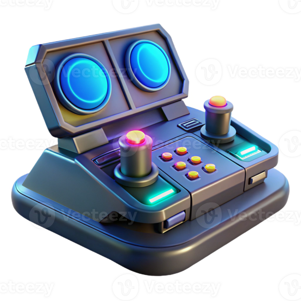 elegant rustic A futuristic control panel with glowing buttons and interactive displays, illuminated by a dim, ambient light, in a science fiction style high quality png