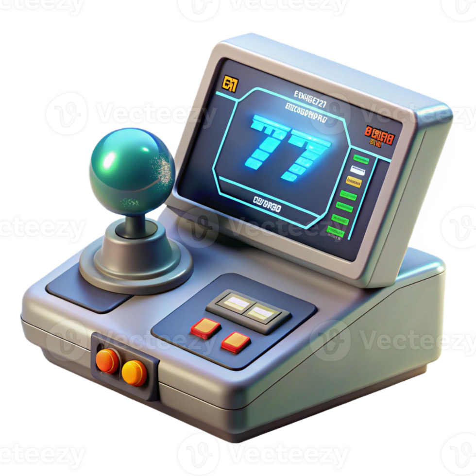 elegant rustic Spaceship navigation console, holographic map, glowing buttons genuine png