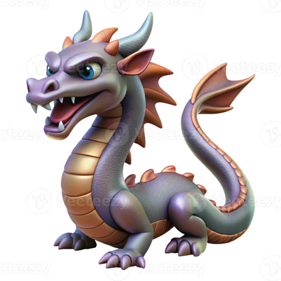 extraordinary traditional Dragon, mythical serpent-like creature high resolution png