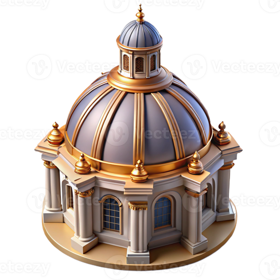 extraordinary abstract Baroque church dome cupola detail high resolution png