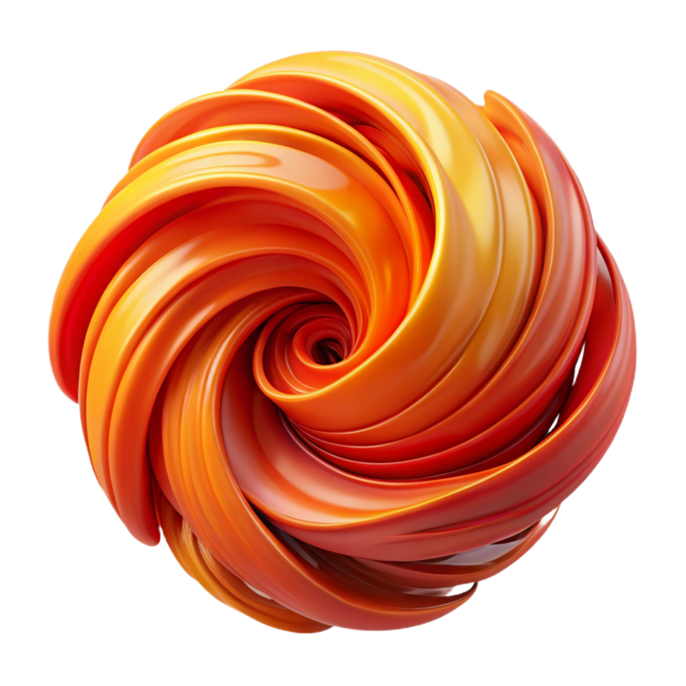 wonderful artistic A chaotic field of swirling brushstrokes, dominated by deep reds and oranges, with impasto texture, in an abstract expressionist style authentic png