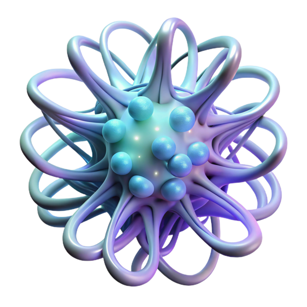 beautiful rustic A luminous, bioluminescent web of interconnected tendrils, pulsating with a gentle, internal light, in a surreal, organic style authentic png