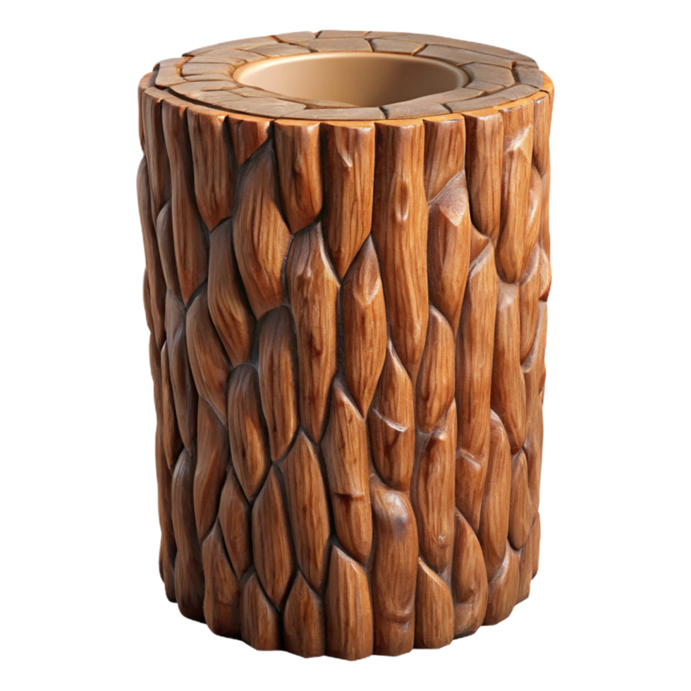 dramatic minimalist Close-up of tree bark texture, 4K png