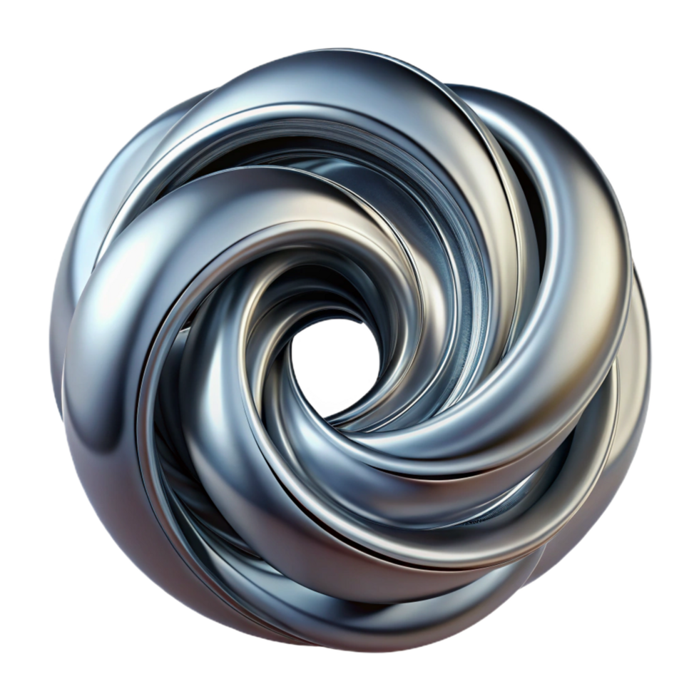 impressive modern A dynamic, swirling mass of liquid metal, forming a vortex-like shape, with a dramatic, chiaroscuro lighting, in a futuristic, abstract style detailed png