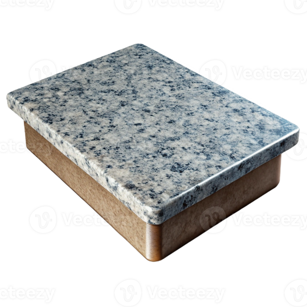 impressive classic Countertop slab, granite, polished, high resolution png