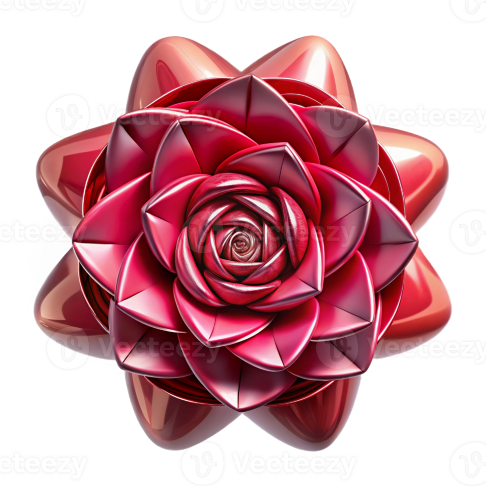 wonderful traditional A kaleidoscope of fragmented, mirrored images of a single, crimson rose, creating a surreal, hypnotic effect, with a soft, diffused lighting. Surrealist style original png
