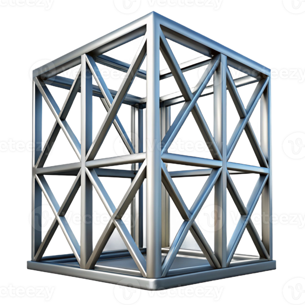 wonderful rustic Skyscraper steel frame structural element high resolution png