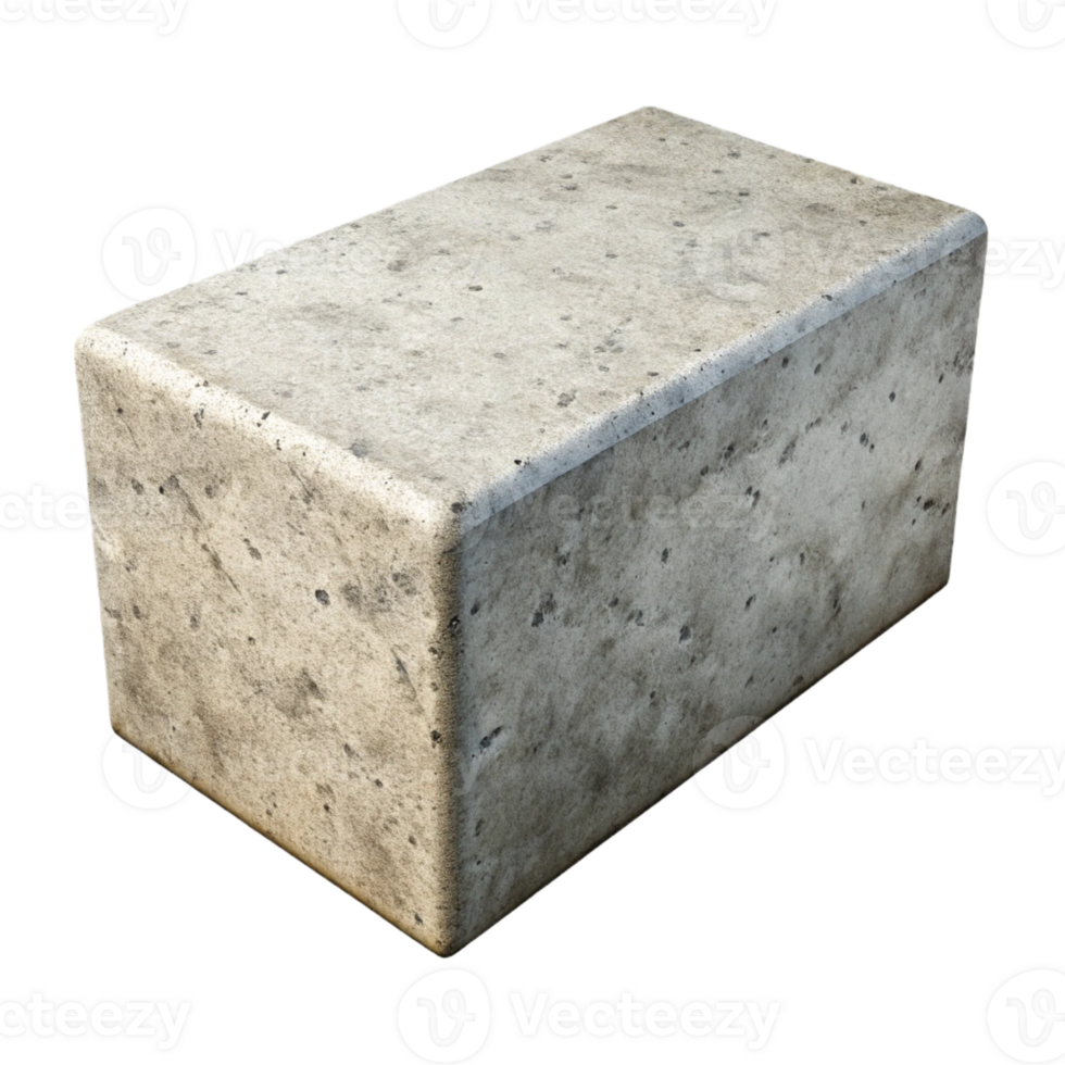 elegant traditional Concrete block textured surface 4K png