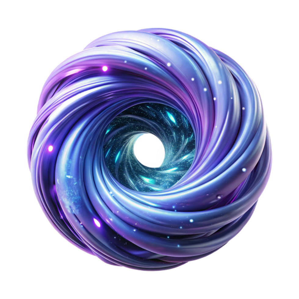 beautiful modern A dynamic, swirling mass of digital particles, forming a vortex-like shape, with a dramatic, neon lighting, in a cyberpunk, abstract style high resolution png