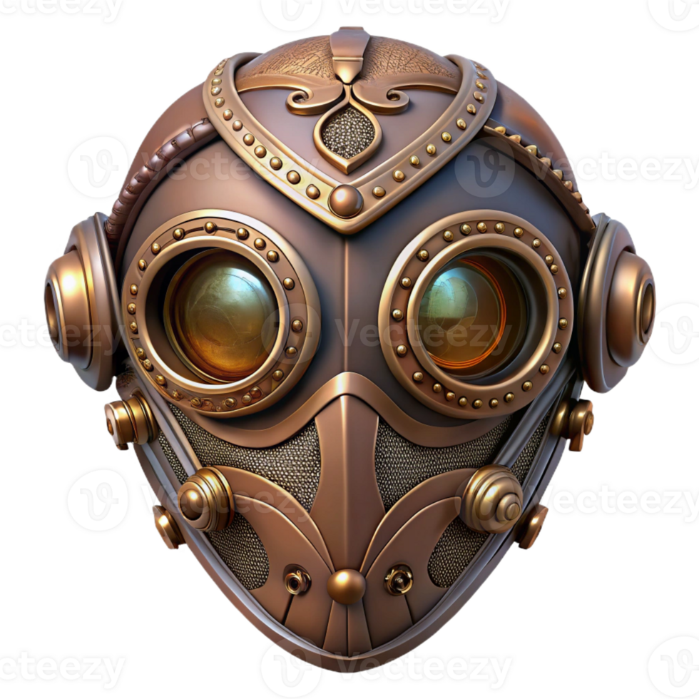 magnificent artistic Steampunk gear with intricate teeth and a central hub high resolution png