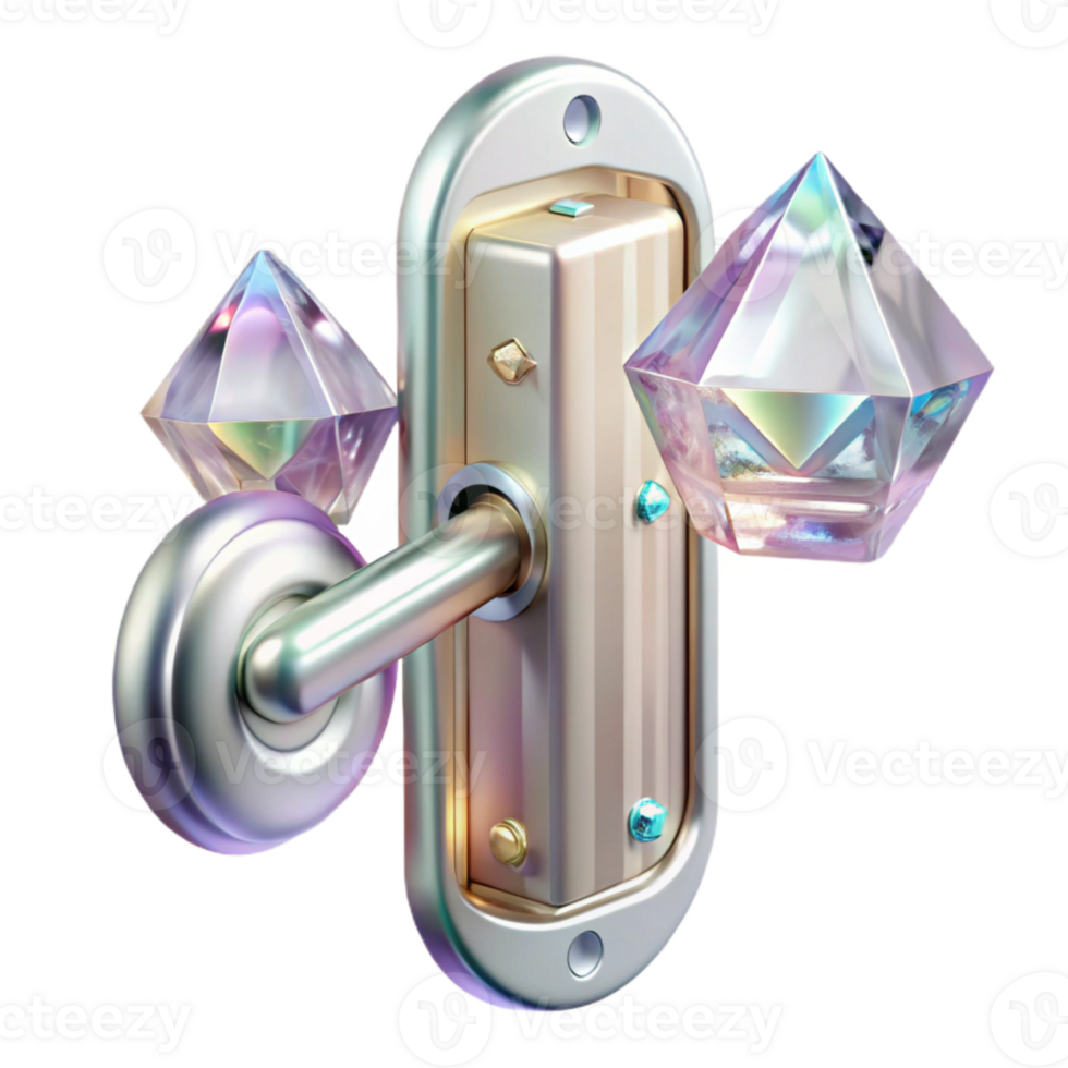 stunning rustic Glass Door Handle Crystal Hardware Transparent for Luxury Interiors genuine png
