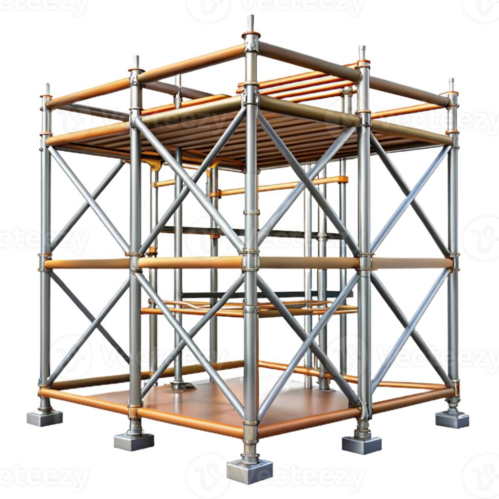 dramatic traditional Scaffolding, metal, construction, exclusive png
