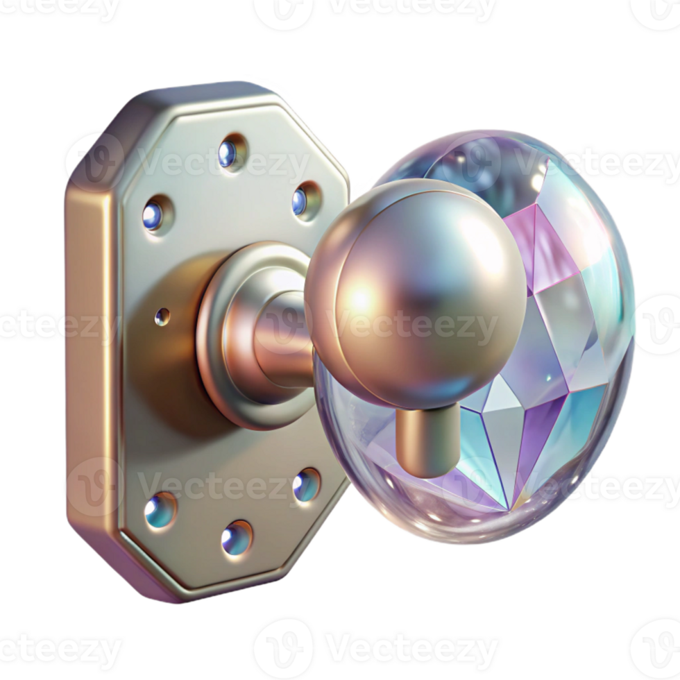 magnificent minimalist Glass Door Knob Frosted Finish Transparent for Privacy Applications original png