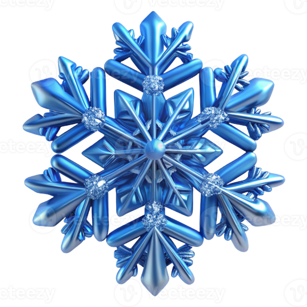 impressive minimalist A single perfect snowflake, intricate crystalline structure, illuminated by a cold blue light, macro photography style genuine png