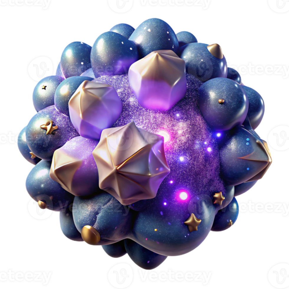 impressive creative Glowing Nebula Texture Isolated for Print Media exclusive png