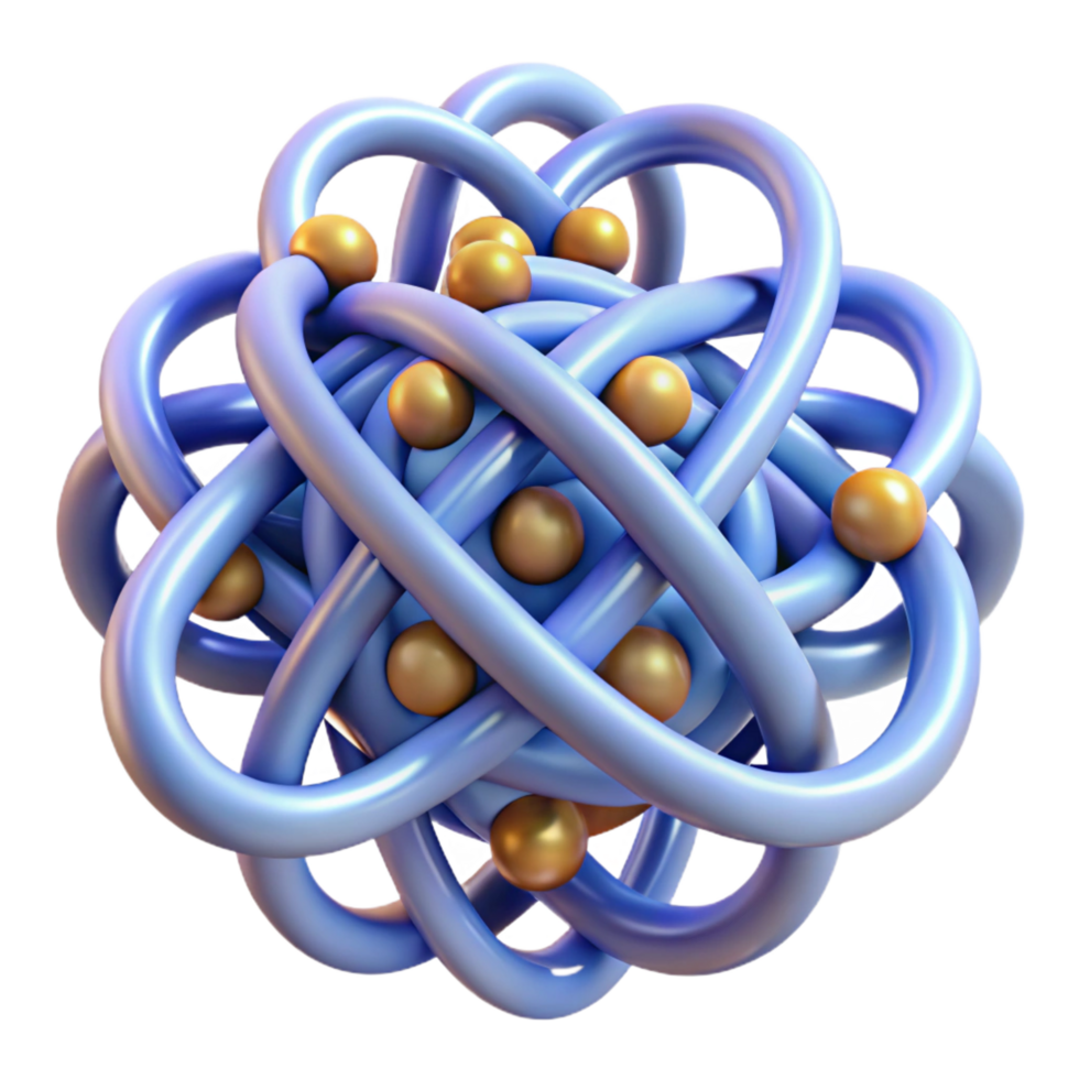 serene contemporary A complex network of interwoven lines and curves, resembling a circuit board, in a futuristic, technological style professional png