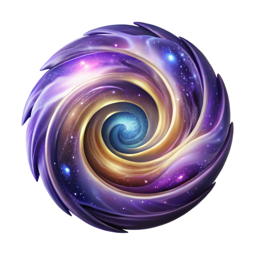 extraordinary rustic A swirling vortex of cosmic dust and gas, with a dramatic, celestial lighting, in a space art style detailed png