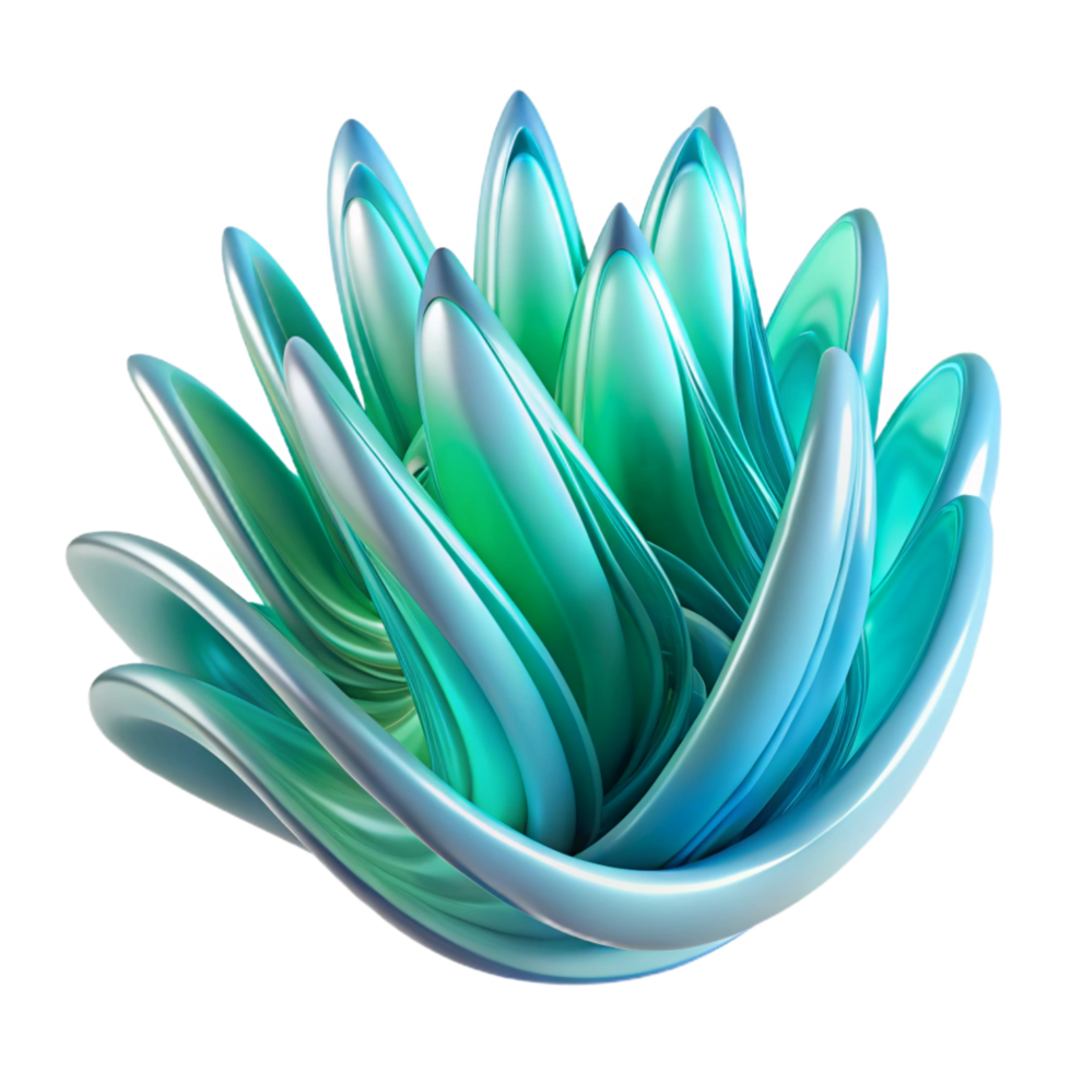 beautiful traditional Intricate, flowing lines of light in cool blues and greens, resembling frozen energy, with a futuristic, minimalist style genuine png
