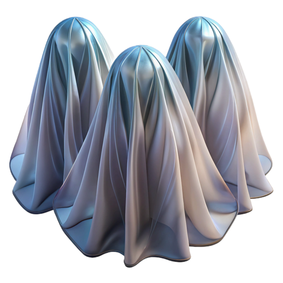 impressive vintage A series of overlapping, transparent veils, each with a unique texture and pattern, creating a sense of mystery and intrigue detailed png