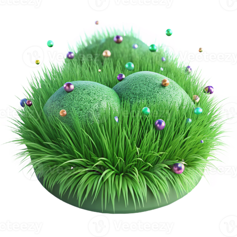 impressive abstract Green Grass Tufts Isolated for Garden Design Projects exclusive png