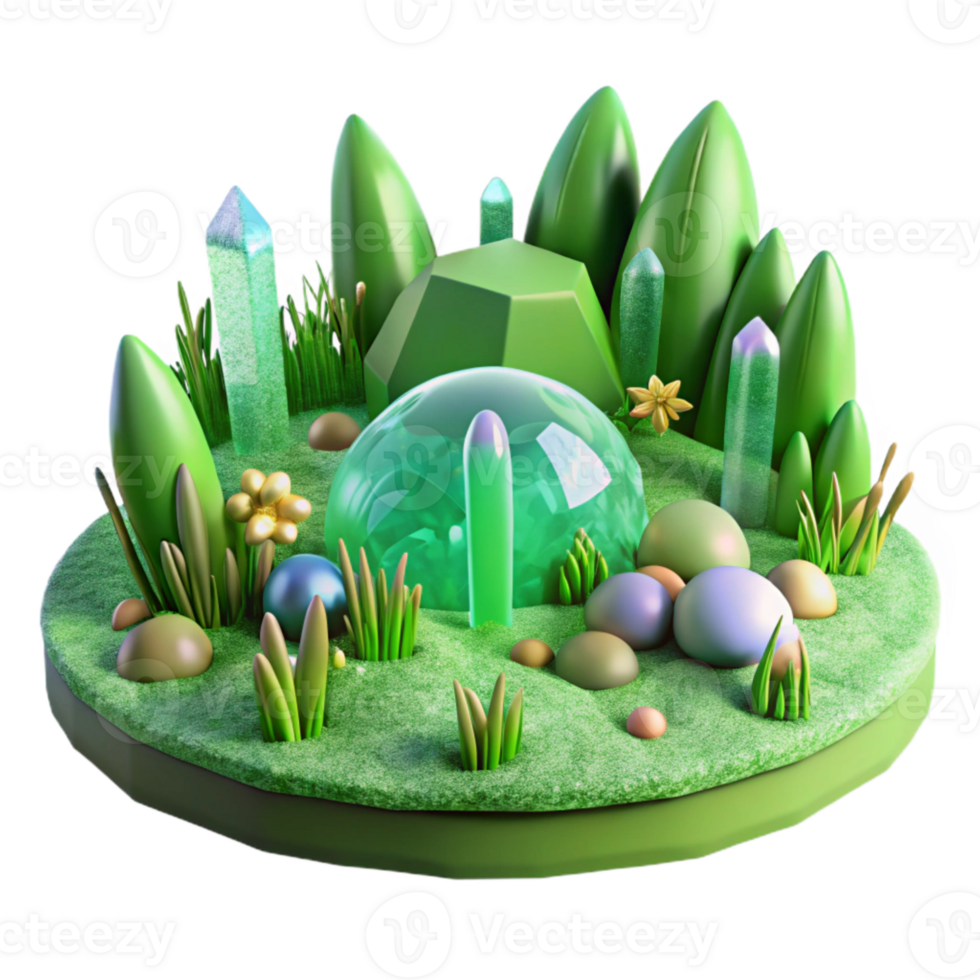 dramatic creative Green Meadow Landscape Transparent for Nature Scenes genuine png