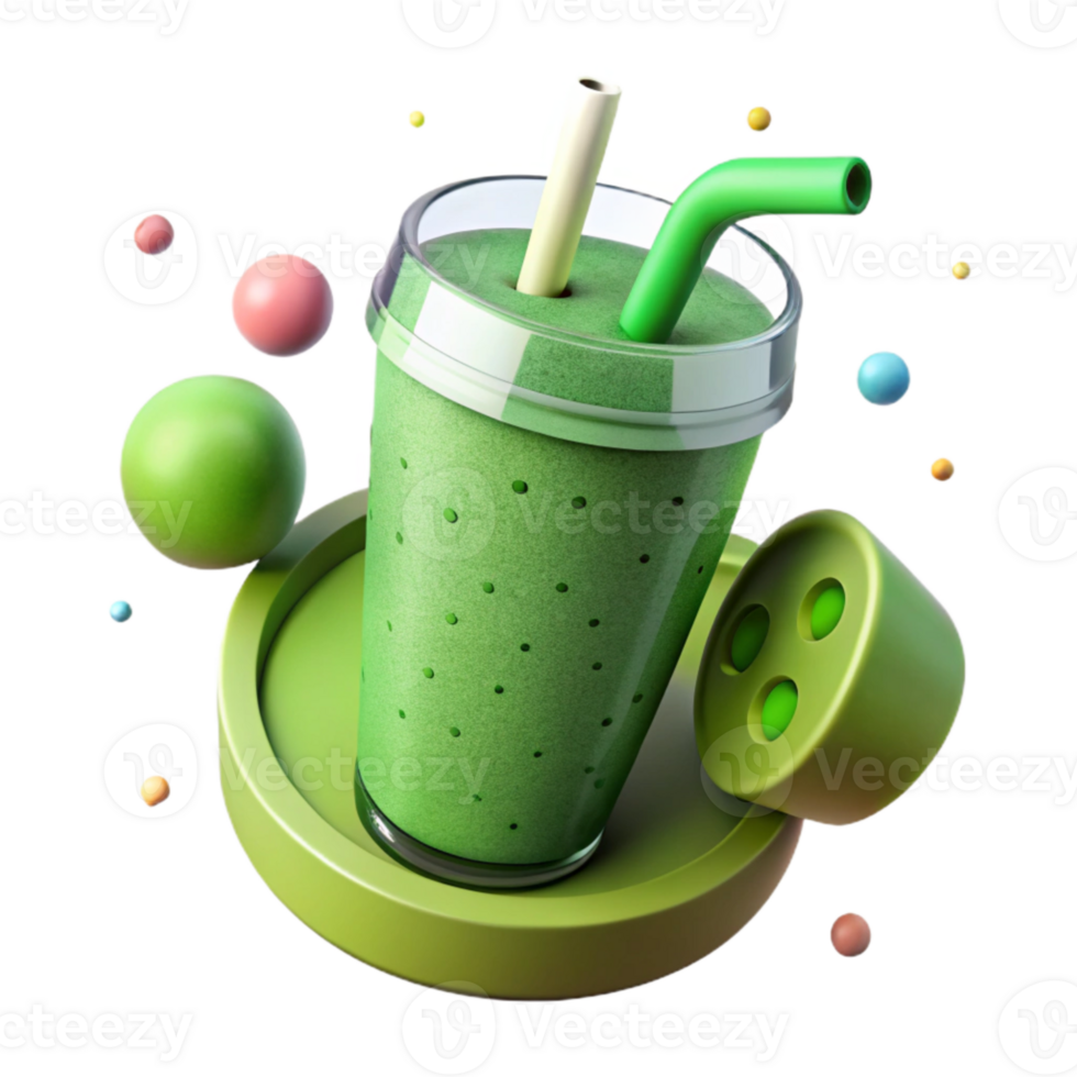 extraordinary artistic Green Smoothie Icon Cutout for Healthy Recipes high resolution png