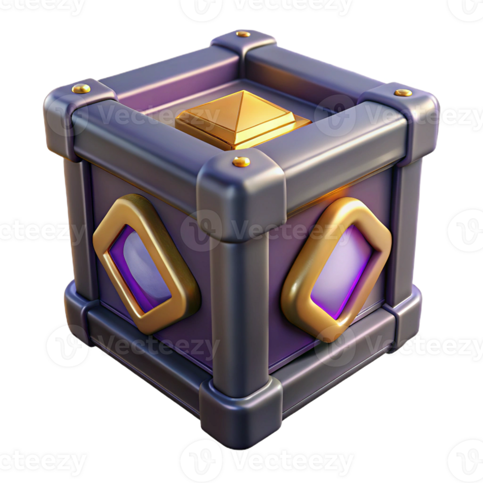 dramatic creative Pandora's Box, forbidden object, mysterious, detailed png