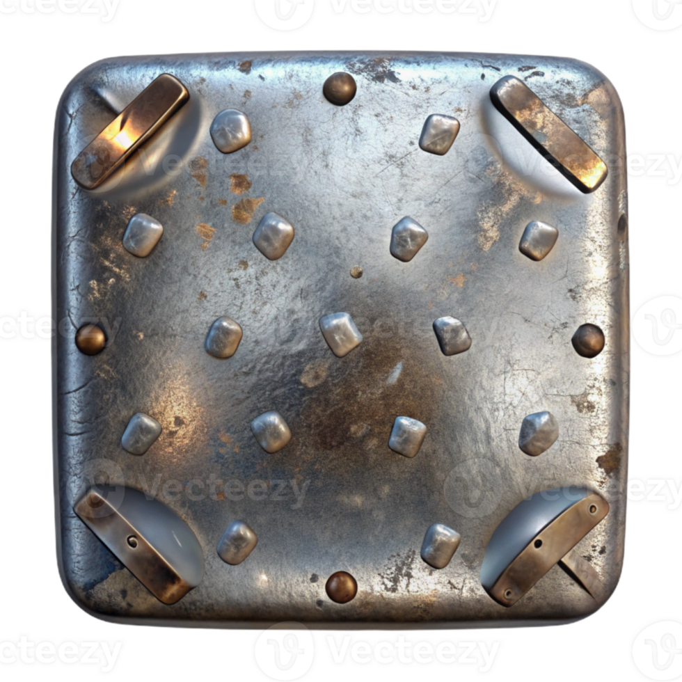 dramatic rustic Grunge Metal Plate Texture Transparent for Industrial Graphics high resolution png