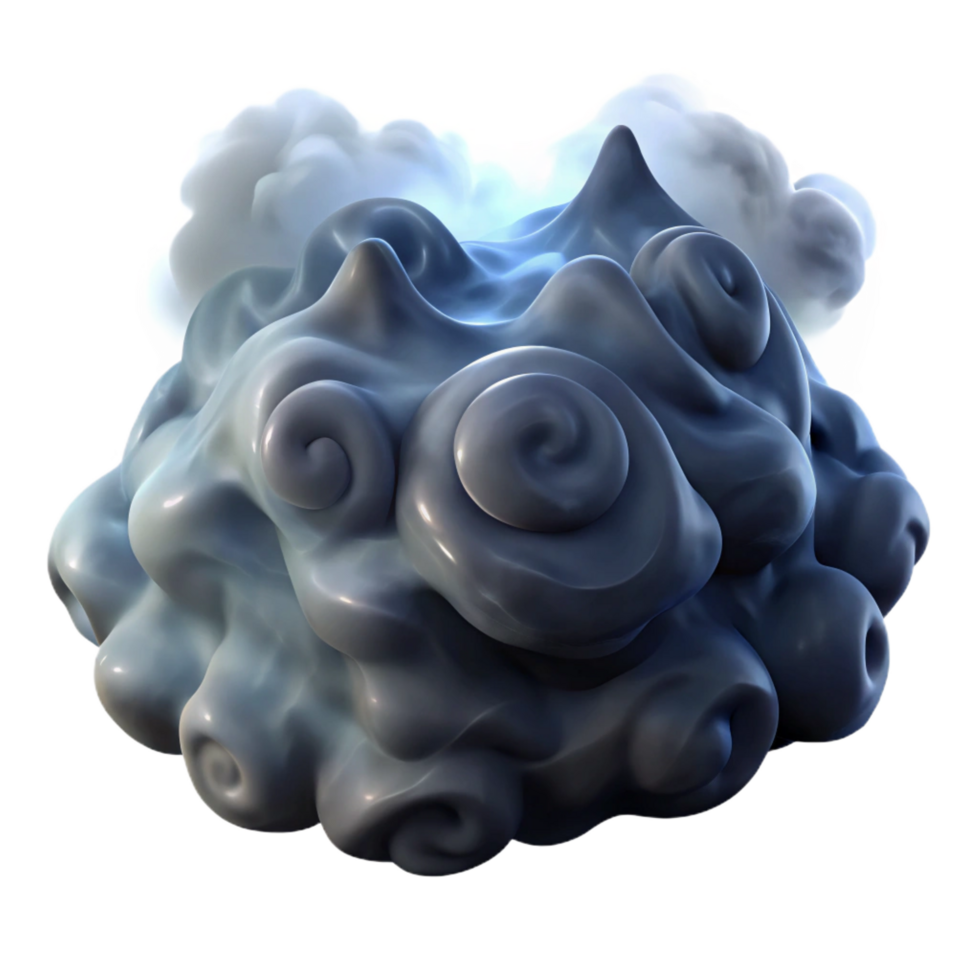 magnificent artistic A field of swirling, smoky textures, with a dim, mysterious lighting, in a dark, atmospheric style detailed png
