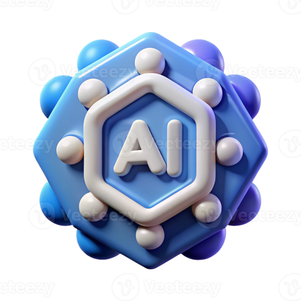 vibrant creative Artificial intelligence logo icon original png