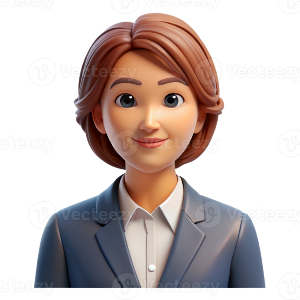 beautiful rustic Professional headshot of a businesswoman, original png