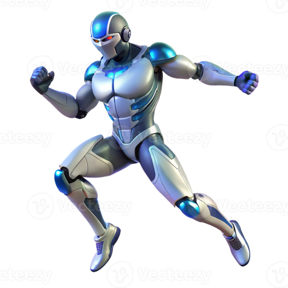 magnificent minimalist A futuristic exoskeleton enhancing human strength and agility, dynamic pose, action movie style genuine png