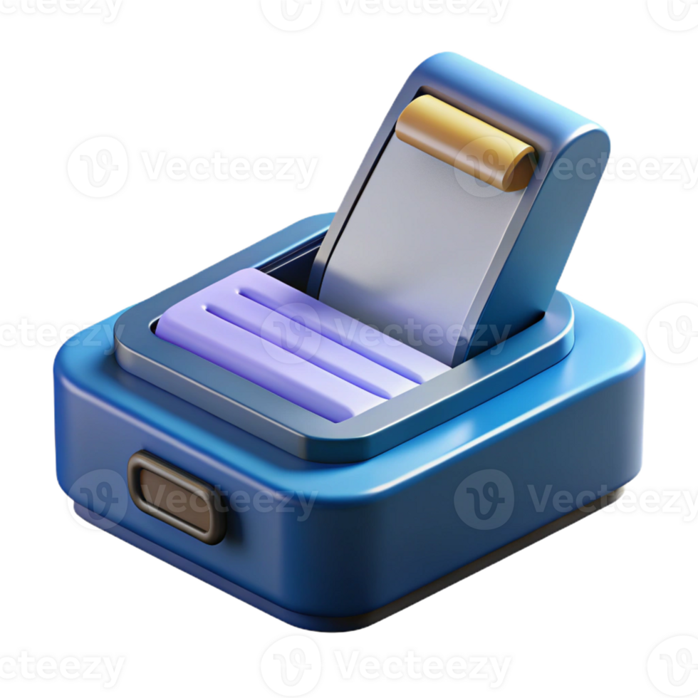 dramatic abstract Scanner with document feeder 4K png
