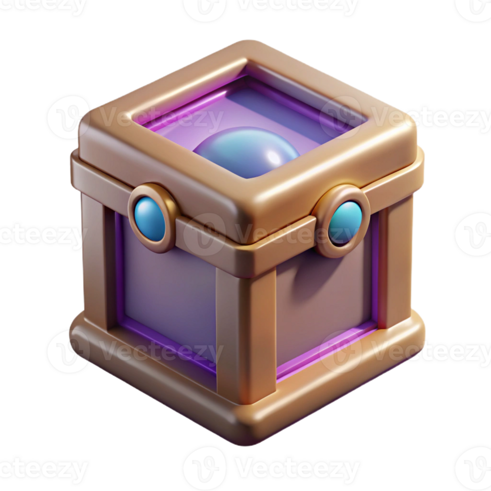 elegant classic Pandora's Box, forbidden object, mysterious, genuine png