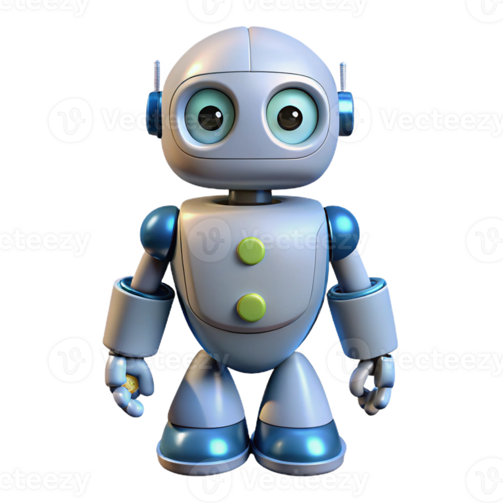 wonderful artistic Artificial intelligence robot high resolution png