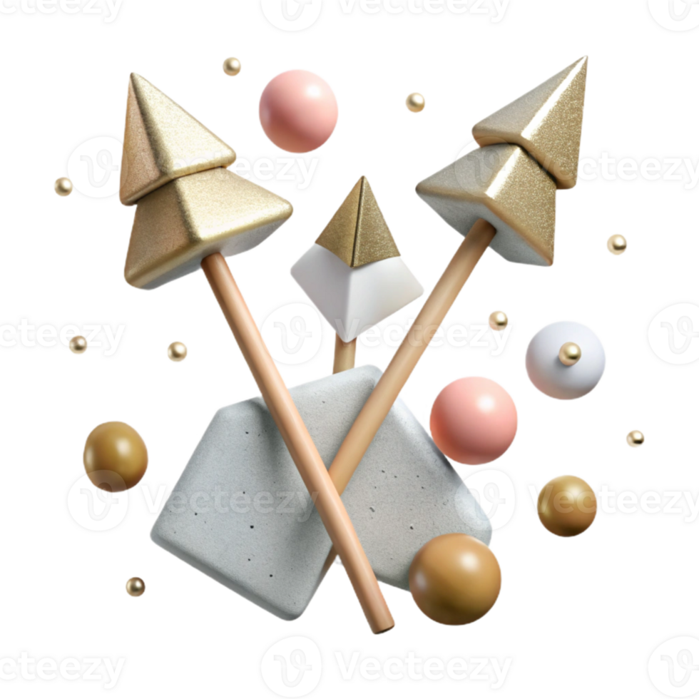 dramatic modern Hand Drawn Arrows Cutout for Navigation Design authentic png