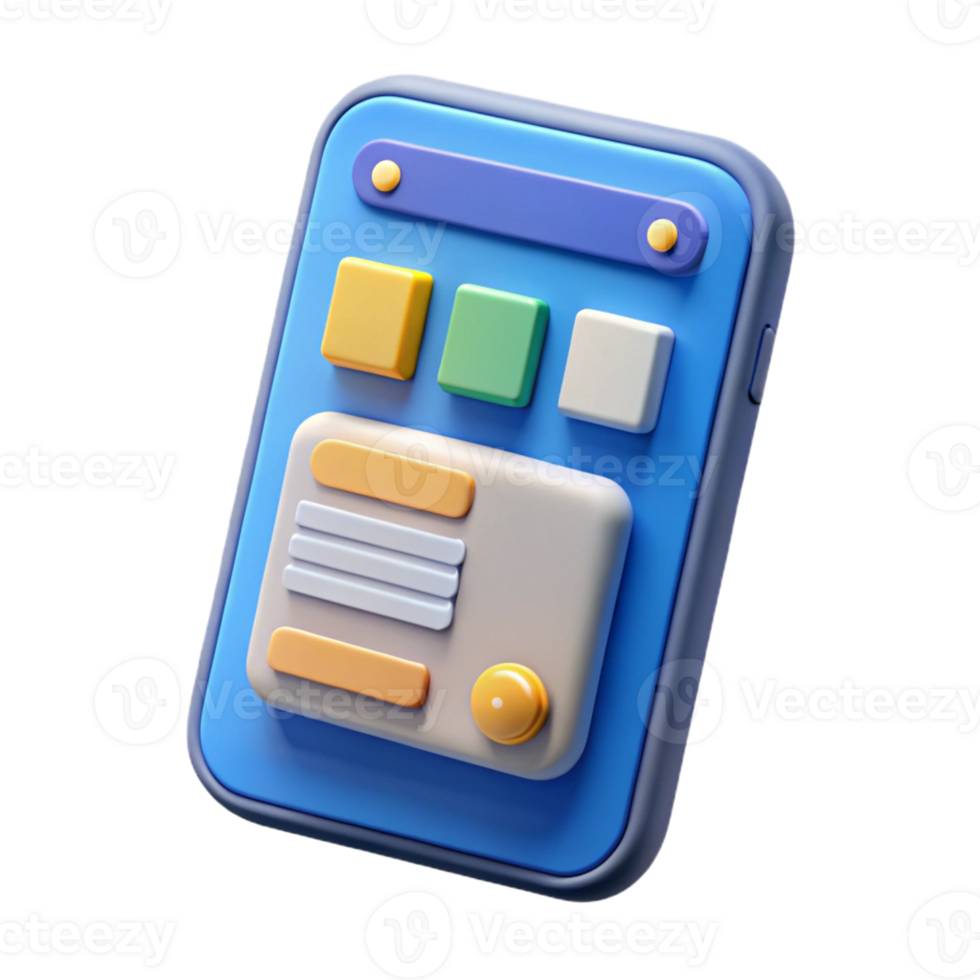 wonderful classic Mobile app interface design original png