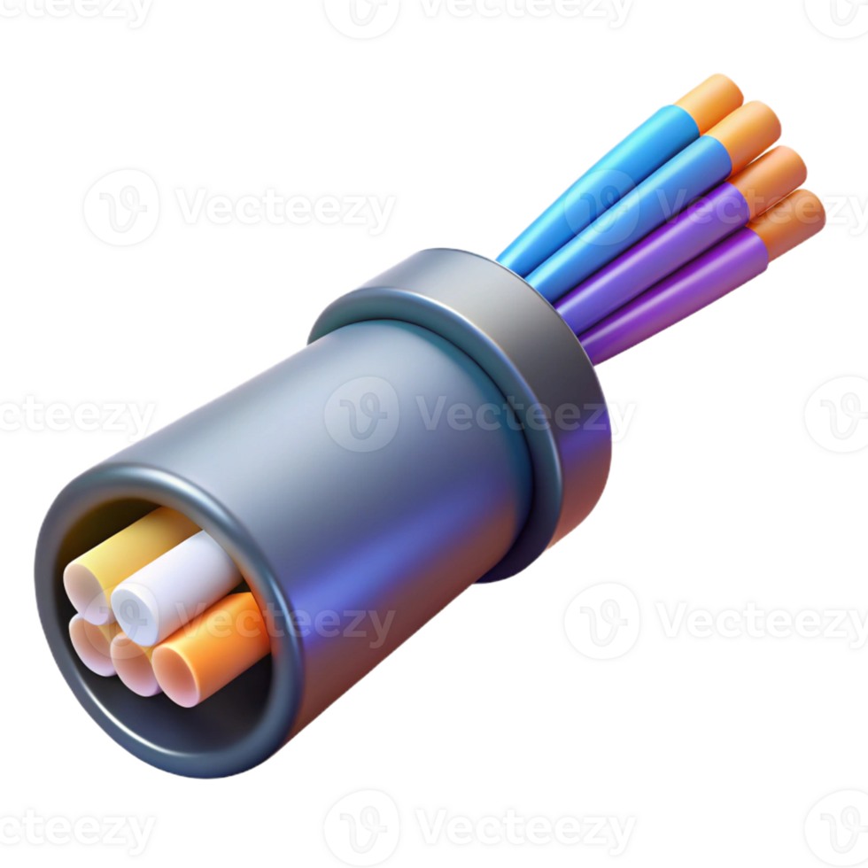 wonderful modern Fiber optic cable high resolution png