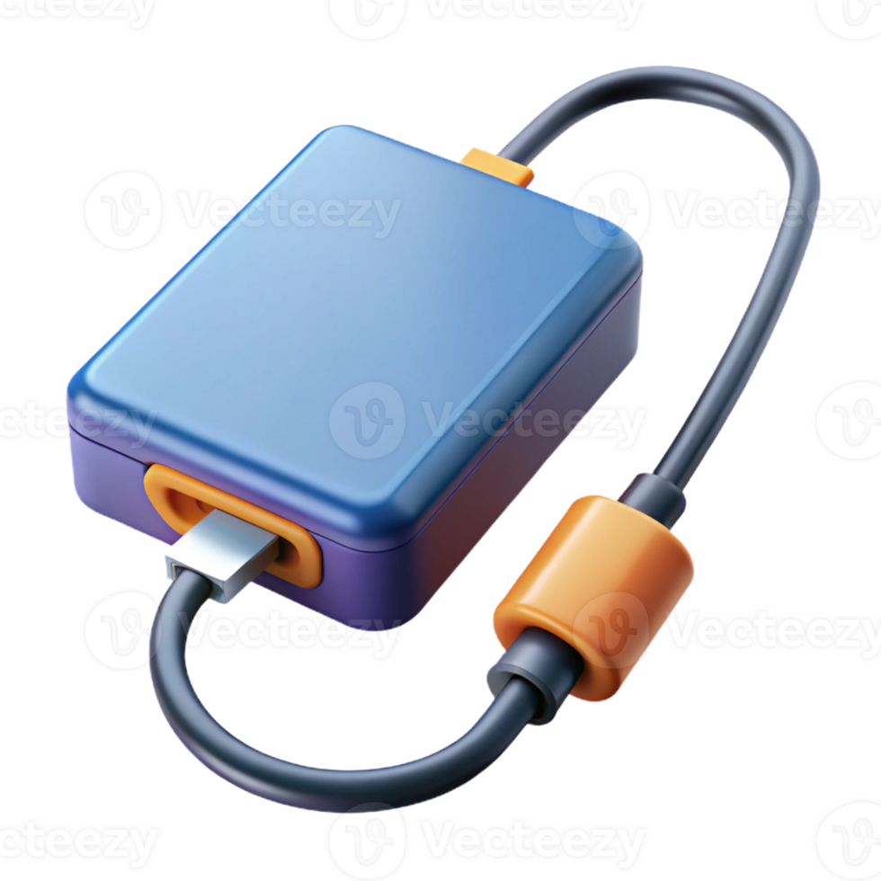 magnificent creative External hard drive with USB cable high resolution png