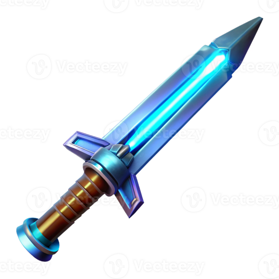serene vintage A futuristic weapon, resembling a glowing energy sword, is held aloft, dramatic lighting, fantasy style authentic png
