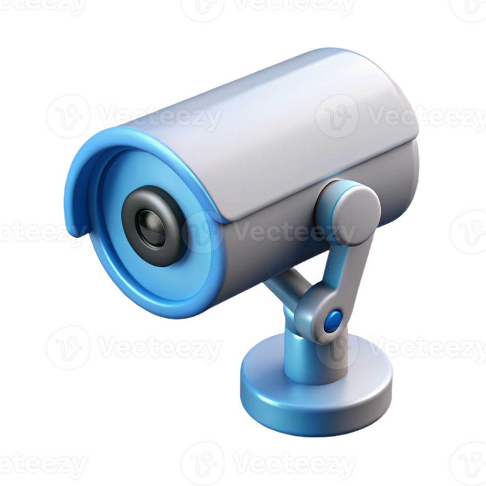 stunning vintage Security camera with motion sensor high quality png