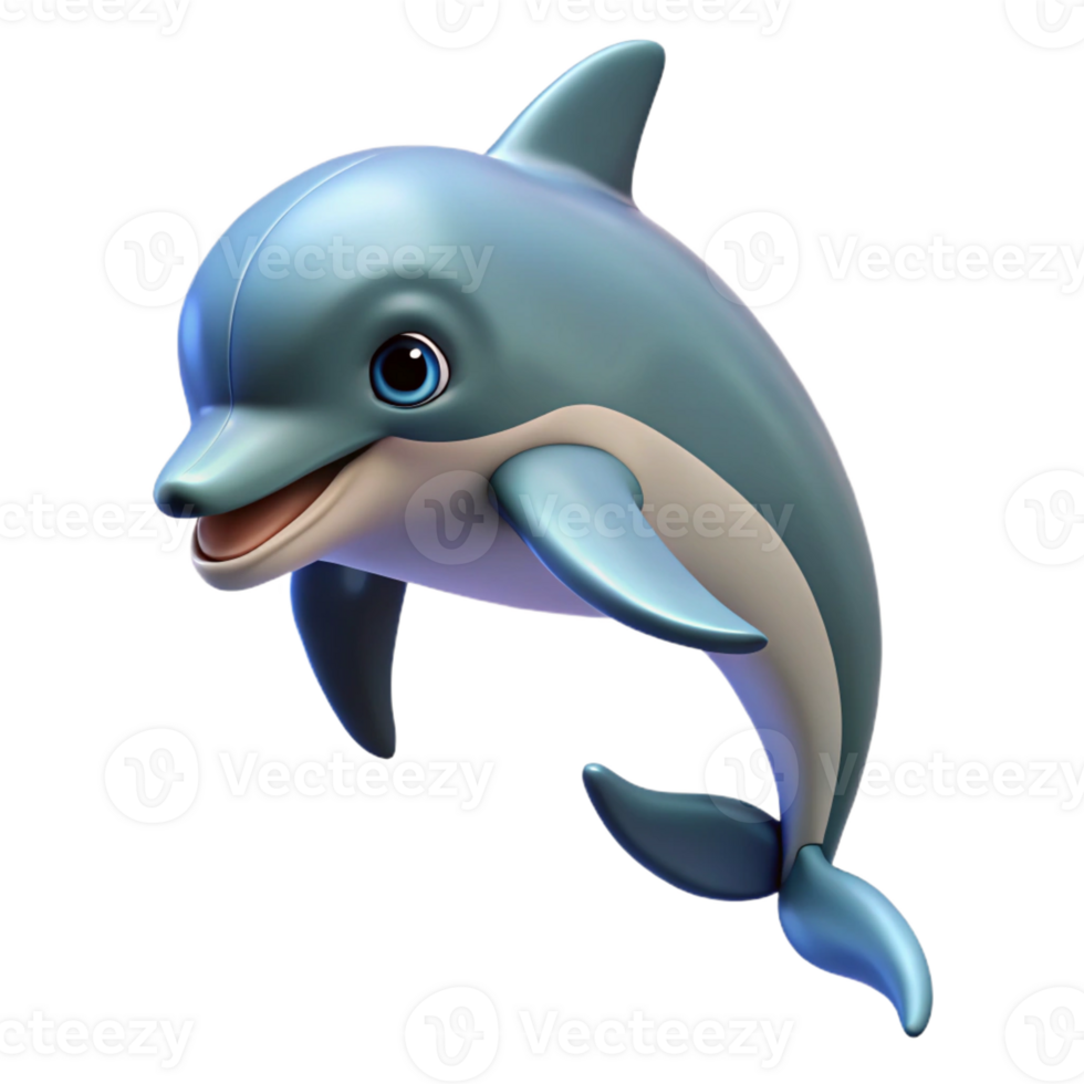 elegant abstract A playful bottlenose dolphin leaping exclusive png
